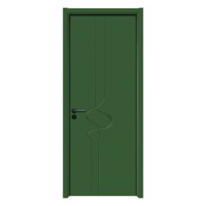 China Painting WPC Door The Premier Option for Eco-Friendly Interior Design Projects in 2021 factory