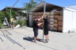 Reliable Industrial Storage Tent With UV Resistant Covers And Easy Assembly