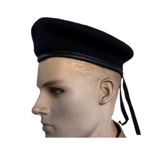 Custom Wool Military Beret Cap Adjustable Size 52-64cm