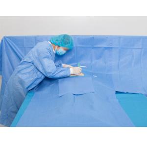 China Laparotomy Surgery Drape Pack Hospital Mayo Table Cover Drape factory