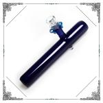 10 Inches Glass Steamroller Smoking Pipes 5mm thickness Borocilicate Tube Hand