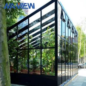 China Prefabricated Garden Greenhouse Aluminium Garage Basement Greenhouse factory