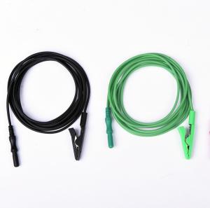 China Reusable 3 Single Alligator Clips Three Colors Red Black And Blue 1 Set factory