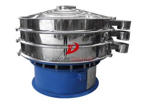 China Small Size Food Grade Vibration Separation Machines / Vibrating Screen factory