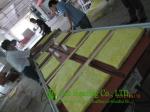 Soft Leather Finished Movable Partition Wall For Hotel/Exhibition Hall, No Track