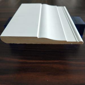 China 4 Inch MDF Skirting Board Pre Primed Pine Boards Environmental Friendly factory