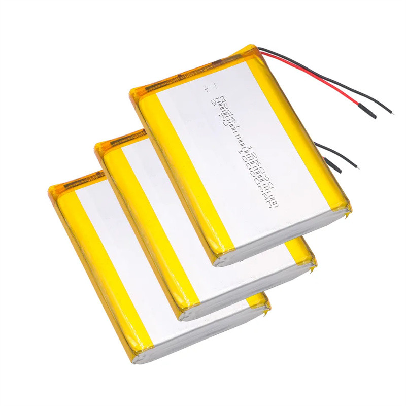 LiFePO4 Lithium Battery Wholesale 3.7V 10000Mah 126090 Rechargeable Charging OEM ODM Lithium Polymer Battery