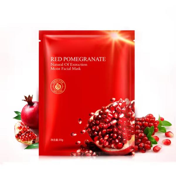 Pomegranate Firming Face Mask Forehead Wrinkle Mask Removal Skin Care Facial