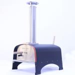 Outdoor Stainless Steel Kitchen with High Capacity and Woodfired Charcoal Pizza