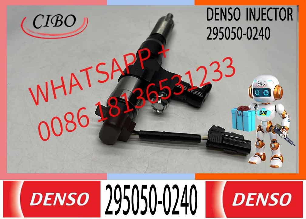 GENUINE AND BRAND NEW DIESEL FUEL COMMON RAIL INJECTOR 295050-0920, 295050-0240, 23670-E0450, 23670-E0540