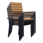 Coastal 0.5CBM Dining Table Chairs Outdoor Garden Furniture