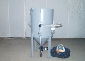 China Pressure Tank Shot Blasting Pot , Outdoor / Indoor 60m Hose Pressure Pot Sandblaster factory
