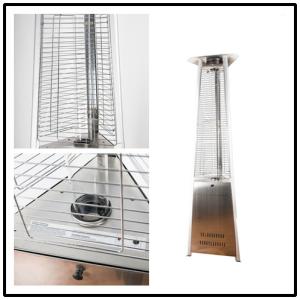 China Decent Attractive Outdoor Gas Flame Heaters Dust Proof One Year Warranty factory