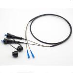 Outdoor 2core Singlemode ODVA to SC Connector Waterproof Fiber Optic Patch Cable