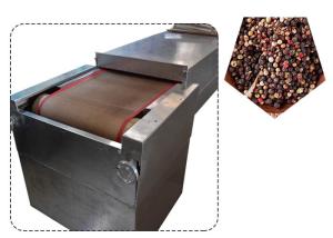 China 60KW Tunnel Belt Chilli Dryer Machine , Microwave Drying Of Fruits And Vegetables factory