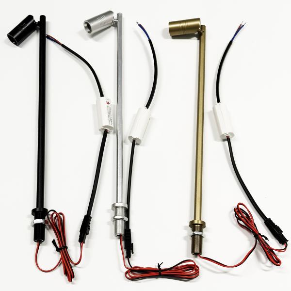 DC 12V LED Jewelry Light 1W Height Adjustable LED Counter Small Pole Jewelry