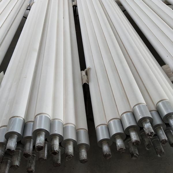 Glasston Tamglass Northglass fused silica ceramic roller for Glass Deep