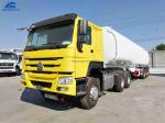 30-50 Cbm Capacity Oil Tank Trailer 45000 Liter Loading With Separate Valve