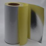 Hot Melt Glue Matte Silver 1080mm Aluminum Foil Stickers