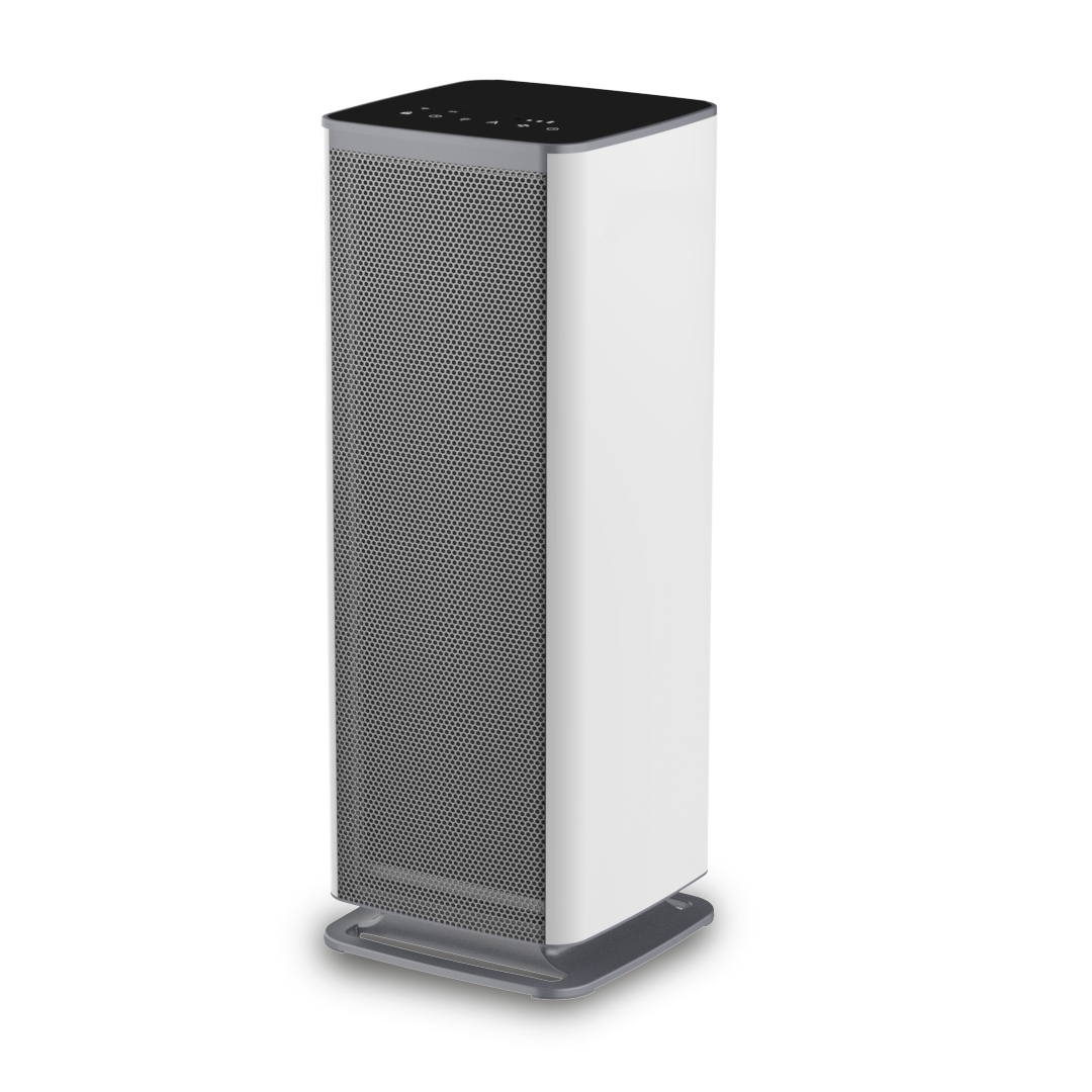 White Air Ionizer Machine with 6.8kgs Lightweight Design and 320*320*735mm Compact Size for Efficient Air Purification