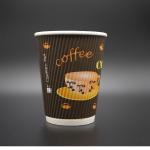 High quality disposable FDA approved hot and cold drinking ripple wall paper