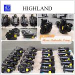 Hydraulic Oil Medium Mixer Truck Hydraulic Pump With Rated Pressure 35Mpa