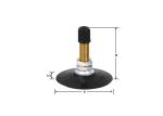 TR4 Tube Valve Stem Natural Rubber Material Customized Size OEM Provide