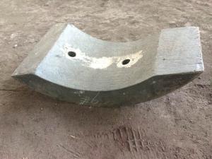 China Boltless Wear-Resistant Castings Chute Liners by UT Test for Ball Mills Hardness More Than HRC56 factory