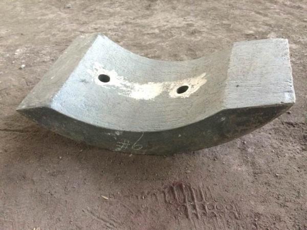 Boltless Wear-Resistant Castings Chute Liners by UT Test for Ball Mills Hardness