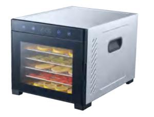 China Rust Resistant Home 5 Tray Food Dehydrator Stainless Steel factory