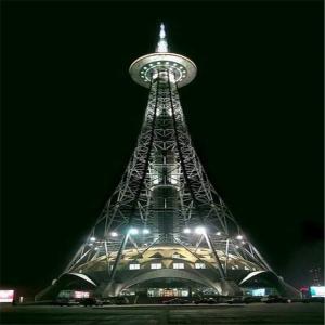 China 30m/S 100m Microwave Galvanised Radio And Television Tower factory