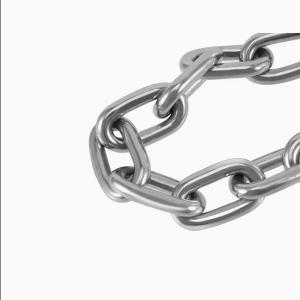 China tainless Steel 304 316 Link Chain Manufacturers Supplier High Quality Industrial Proof Coil Chain factory