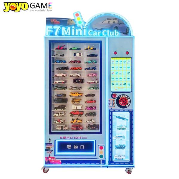 China Hot wheel vending machine toys car vending machine with customized design factory