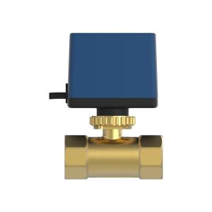 China IP55 Brass Motorized Ball Valve / 2Way , 3Way Electric Operated Ball Valve factory