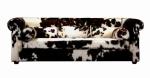 Leopard Print Winter Warmth Sanding Hotel Room Sofa Set For Living Room