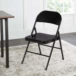 Black Iron Small Size Lightweight Folding Chair For Camping Outdoor