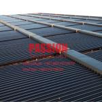 500L Non Pressure Evacuated Tube Thermal Solar Collector Resort Heating Vacuum
