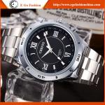 027C Fashion Casual Watch Quartz Analog Watches Stainless Steel Watch Sapphire