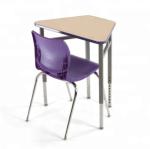 Classroom Single Seat Desk H750mm Steel School Furniture high quality school