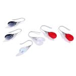 Long Hook Sterling Silver Jewelry Earrings