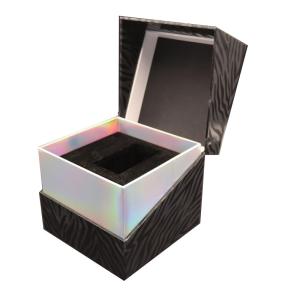 China Greyboard Handmade Paper Gift Box EVA Insert For Watch Packaging factory