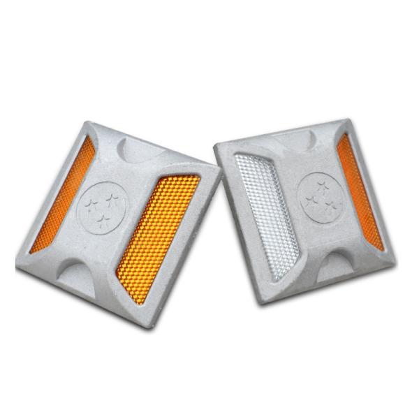 Aluminum LED Light Reflective Cat Eyes Double Sides Road Stud for Warning Road