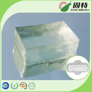 China Light Transparent PSA Hot Melt Adhesive Block For Sanitary Napkin Adult Diaper factory
