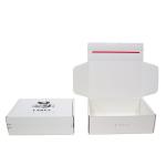 Recycled Cardboard Paper Mailer Box Zipper Tear Strip Box Mailer Packaging Boxes