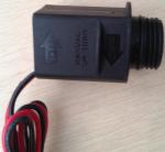 Plastic Irrigation Solenoid Valve 6-20VDC Fluid Temperature Below 43°C