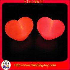 China Customized 3 led light red heart shaped Hot Valentine Gifts HL-C3314 factory