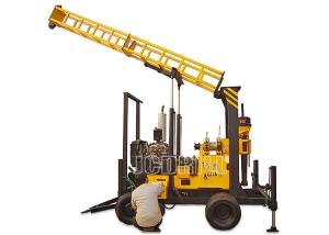 China Hydraulic Mud 100rpm Rotary Water Well Drilling Rig For Rock factory