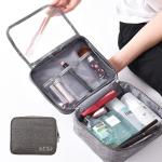 Multifunctional Oxford Toiletry Makeup Bag For Ladies