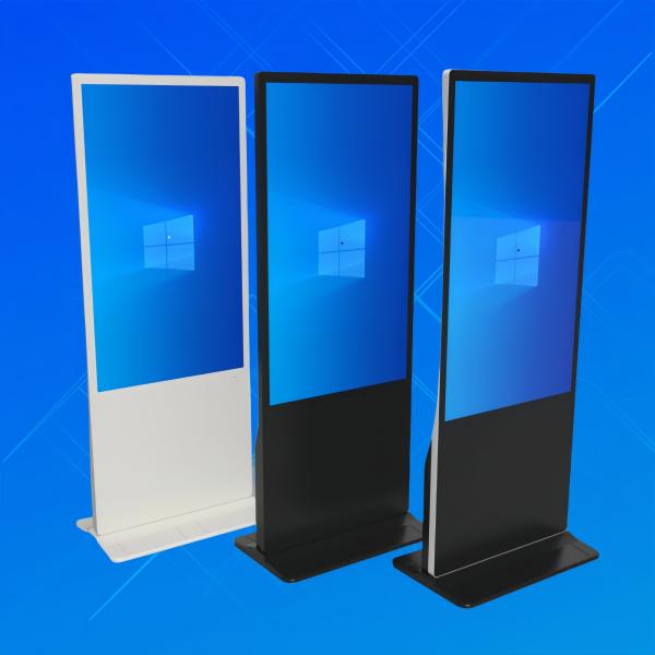 55'' Industrial Floor Standing Digital Signage Display Player LCD Screen High