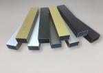 Square Shaped Extruded Aluminium Tube Profiles With GB/T 5237 Standard
